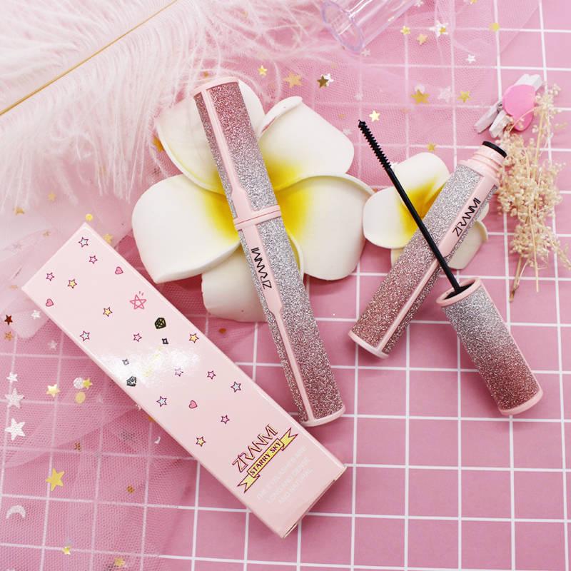 Mascara Mascara Waterproof Elasticity Thick Non-marking Curly Long Lasting Set Not Easy to Discolor