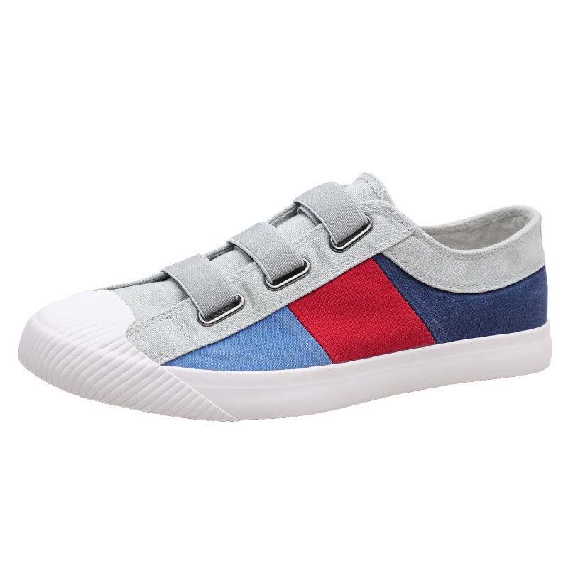 Plus Size 38-44 Summer Men Sneakers Comfortable Running Basketball Shoes Breathable Shockproof Non-slip Canvas Shoes