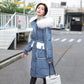Bread Down Padded Jacket Women's Padded Jacket Women's Mid-length Over The Knee Loose Padded Jacket