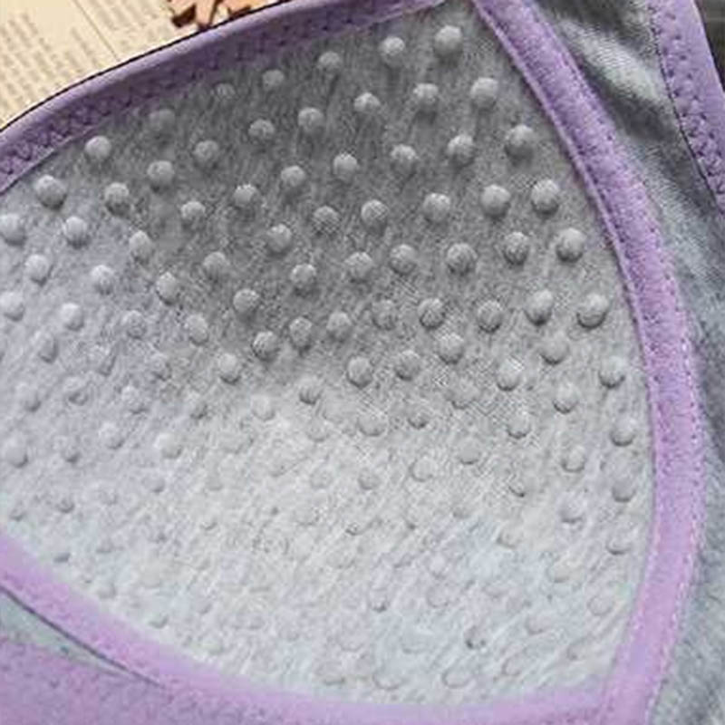 Ladies No Steel Ring Vest Style Seamless Beauty Back Underwear Thin Section Gather Stereotyped Breathable Bra