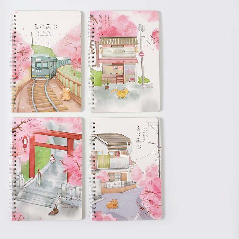 Creative Diary A5 Coil Notebook Cute and Fresh Student Notebook