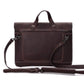 Business Briefcase Men PU Leather Zipper Waterproof Handbag Shoulder Bag Travel Messenger Bags