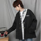 Thin Men's Casual Suits Loose Ruffian Handsome Single-piece Casual Slim Tops Single-piece Long-sleeved Warm Jackets Men's Short Jackets