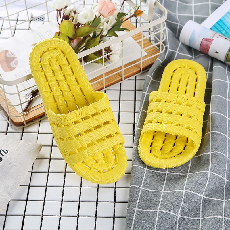 Home Massage Bathroom Couples Men's Sandals and Slippers Women's Non-slip and Waterproof Beach Slippers