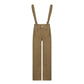 Women's Overalls Spring Street Fashion Slim Waist Straps Straight Trousers