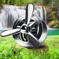 2pcs Car Air Outlet Aroma Diffuser Simulation Propeller Engine Decorative Air Conditioning Plug-in