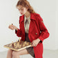 Lining Windbreaker Women's Mid-length Spring and Autumn New Coat All-match Loose Casual Thin Coat