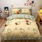 Bed Four-piece Wave Point Flower Bed Linen Is Set of 1.8 Meters 2 Meters Bed Home Bedding Four Seasons Universal