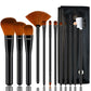Professional Makeup Brushes Set Wood Handle Eyeshadow Eyebrow Eyeliner Blending Powder Smudge Brush