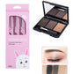 Waterproof sweat-proof fine powder student beginner thrush set eyebrow powder eyebrow pencil