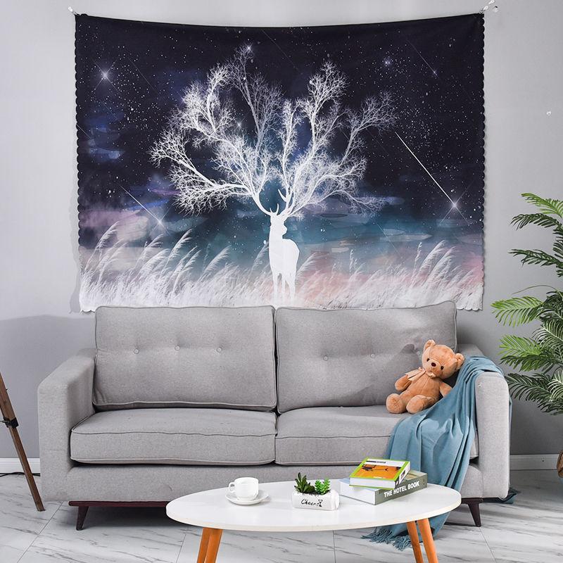 3D Decorative Tapestries Wall Hanging Tapestry DIY for Indoor Outdoor