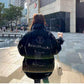 Printed Bright Face Cotton Jacket Women Loose Winter Down Coat Casual Thick Coat Winter Bright Face Short Short Loose Warm Cotton Jacket Women