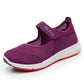 Women Casual Breathable Running Sneaker Mesh Fabric Shoes Anti-Slip Fitness Shoes