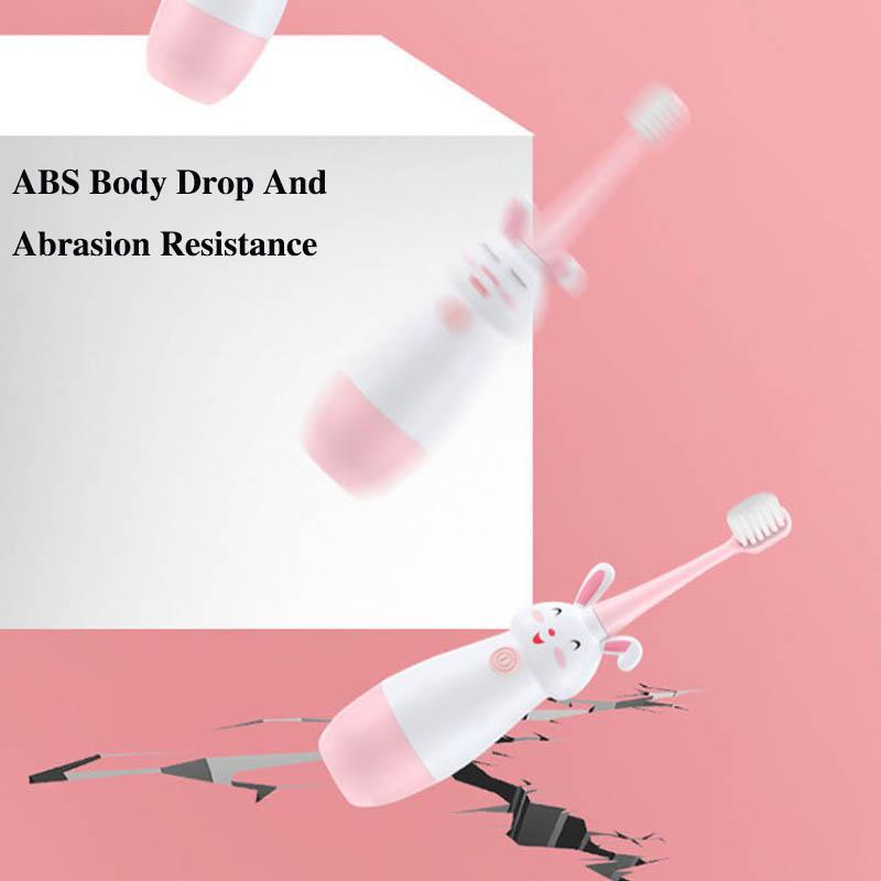 Cute Children's Electric Toothbrush Sonic Soft Fur Waterproof Baby 2 To 16 Years Old Cartoon Kid Student Male and Female Home