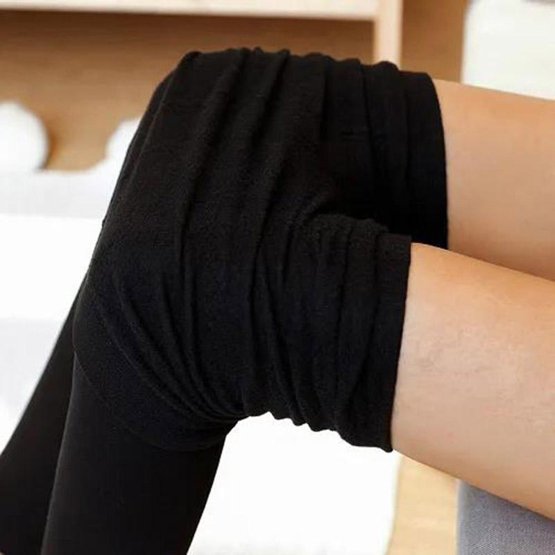 Plus Velvet Thickening Can Not Afford The Ball Bare Legs Artifact Pantyhose Stepping on The Feet Winter Women's All-in-one Pants Warm Leggings