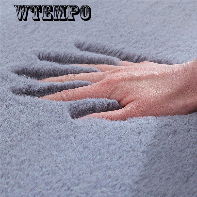 Nordic style living room floor mats bedroom carpet room plush carpet pad sofa coffee table mat