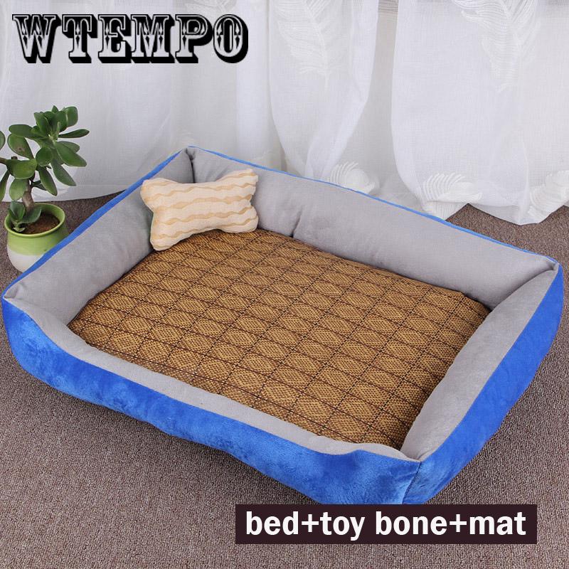 Kennel pet mat Teddy small medium dog large supplies bed dog house cat litter four seasons universal