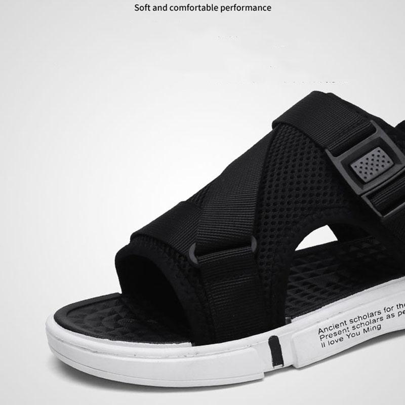 Summer Novel Men's Slippers Sandals and Slippers Dual-purpose Personalized Non-slip Men's Slippers Outer Sandals Men's Flip Flops