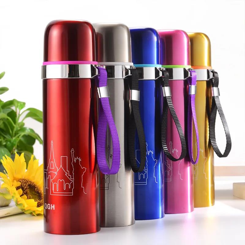 500ml 304 Stainless Steel Vacuum Flask Coffee Tea Water Bottle Home Outdoor Sports Water Cup