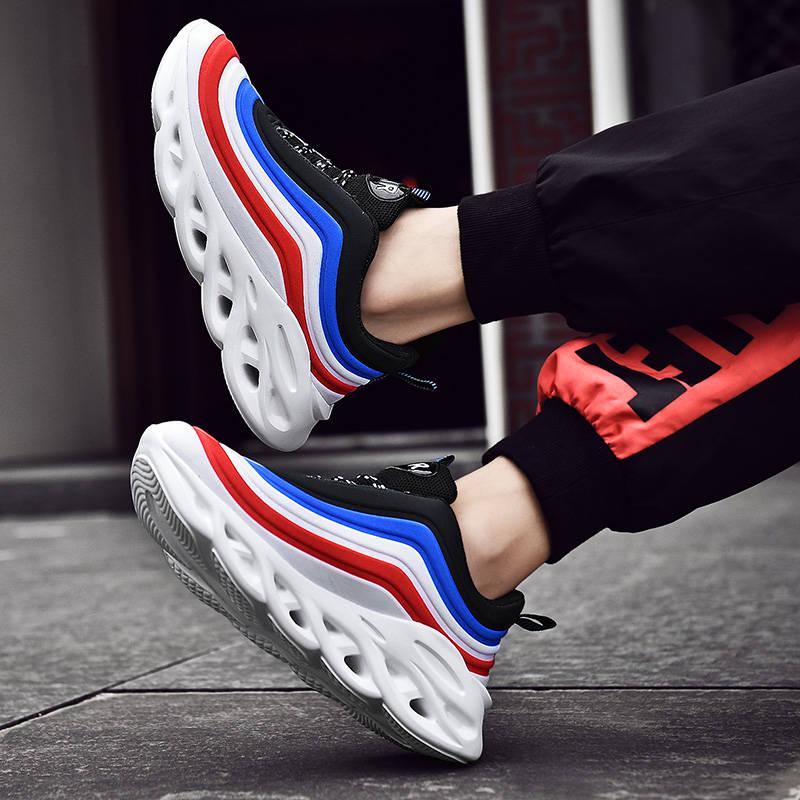 Coconut Shoes Men Breathable Daddy Shoes Running Shoes Light Non-slip Sports Shoes Jogging Sneaker