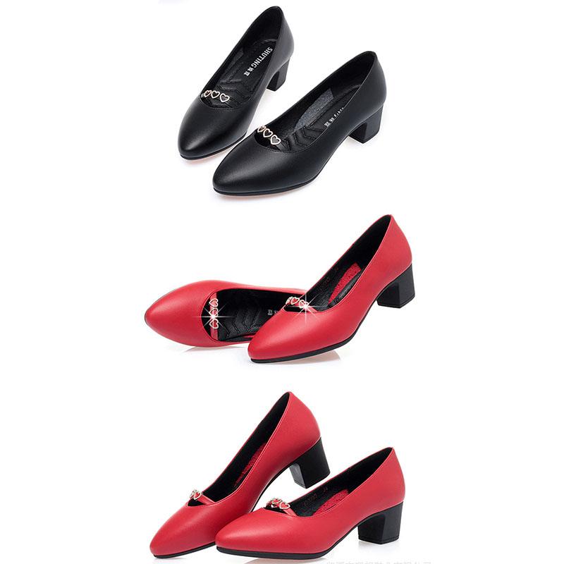 Soft Shoes Women's Sandals Spring and Summer Soft Bottom Cozy Women's Shoes Work Shoes Single Shoes