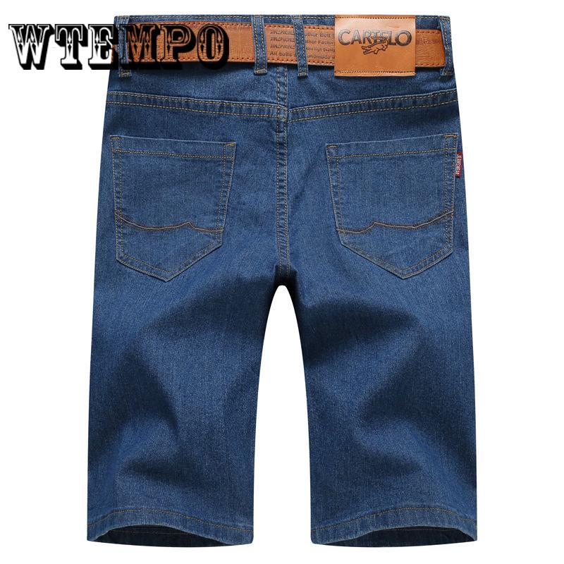 Fashion Men Short Jeans Summer Casual Denim Comfortable Breathable Pants