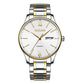 Fashion Men'S Calendar Watch Stainless Steel Strap Roman Digital Watch Business Watch