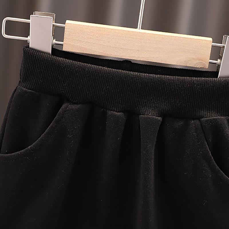 Boys and Girls Spring and Autumn Suits 1-5 Years Old Sweatshirt Shirt Suit Casual Suit Home Service Three-piece Sets