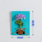 Simulation Flower Creative Restaurant Dormitory Wall Decoration Living Room Wall Decoration Pendant Bedroom Room Wall Decoration