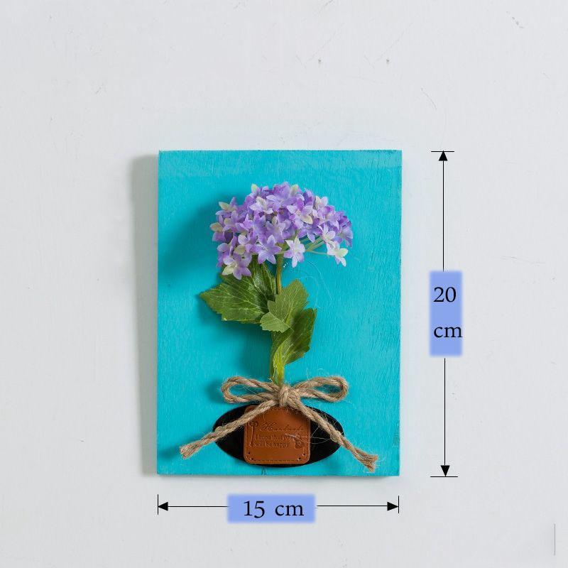 Simulation Flower Creative Restaurant Dormitory Wall Decoration Living Room Wall Decoration Pendant Bedroom Room Wall Decoration