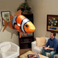 Remote Control Flying Shark+Fish Inflatable Toy Sky Swimmers Funny RC Model