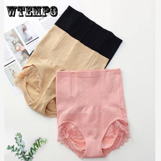 Hip No Trace Postpartum Body Shaping Body Pants Slimming High Waist Abdomen Underwear Women
