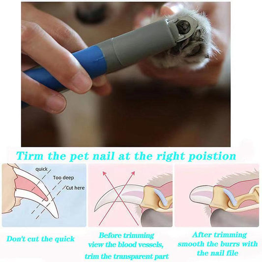 Cat Nail Clippers Dog Grooming Nail Clippers 360 Degrees Clipper Head Pet Trimmers Nail Care Dogs Pet Supplies for Pets Cats Nail Scissors Tool