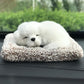 Plush Animal Car Accessories Center Console Decoration Activated Carbon Filled Doll for New Car