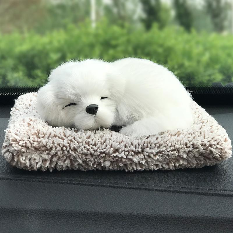 Plush Animal Car Accessories Center Console Decoration Activated Carbon Filled Doll for New Car