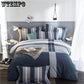 4 Pcs Set Pillowcase Soft Comfortable Bedding Set Home Quilt Cover Set Queen King Size