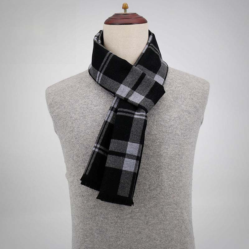 Men's Scarf Autumn and Winter New Boys Warm All-match Scarf