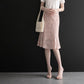 Lace Skirt Women Elegant Summer High Waist Pencil Skirts Fashion Korean Style Hollow Out Office Ladies Female Clothing