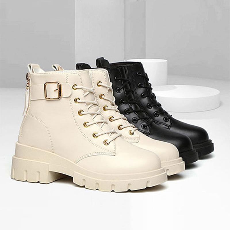 British Style Women's Martin Boots Korean Style All-match Student Thick-soled Women's Short Boots