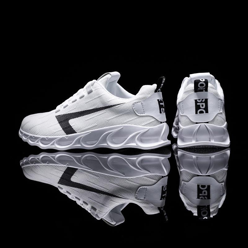 Breathable Men's Running Shoes Shock Absorber Blade Running Shoes Men's Outdoor Jogging Sneakers