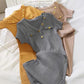 Small Dress Sexy V-neck Slim Bottoming Knit Dress Female Short Dress Female