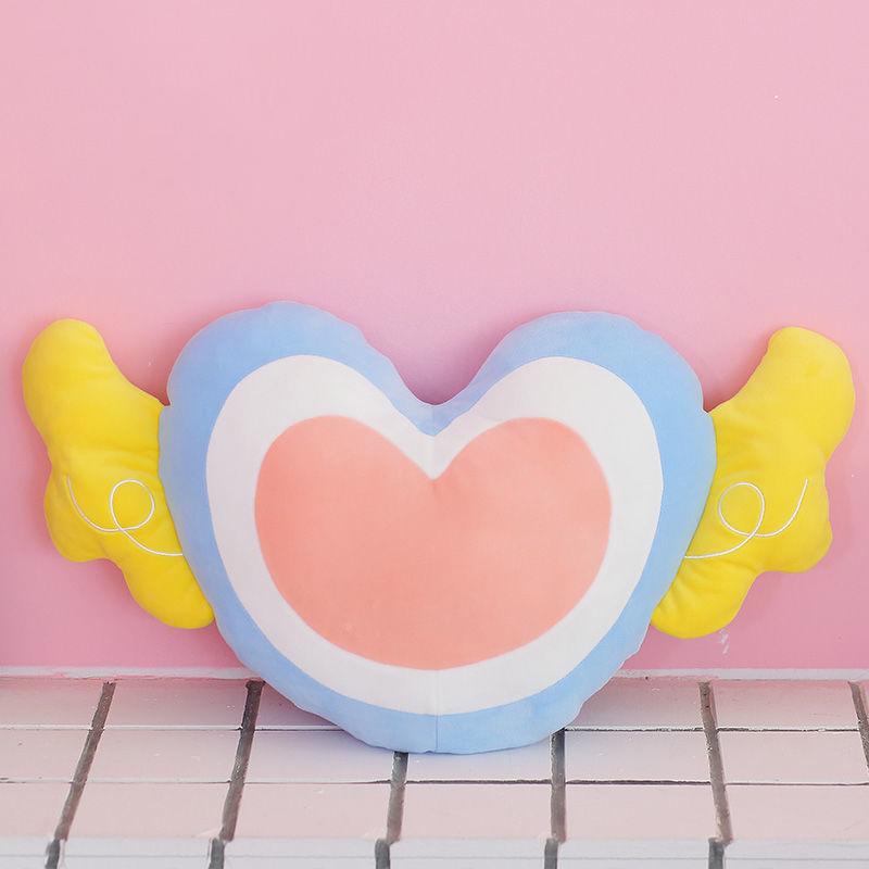 Ins Nordic Style Plush Toy Super Soft Rainbow Pillow Creative Pillow Office Moon Bay Window Birthday Gift