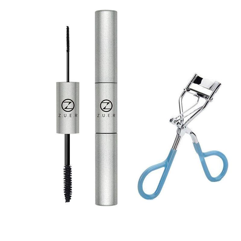 Mascara double-headed ultra-fine brush head does not smudge waterproof elongated curled and dense