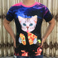 Men's personality short-sleeved T-shirt large size men's clothes summer 3D digital printing T-shirt