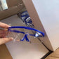 Anti-spitting splash, dust-proof mist, breathable, transparent, multifunctional goggles, anti-fog