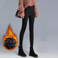 Long Winter Cotton Trousers Women's Plus Velvet Thickening Outer Wear Jeans Large Size Thin Fashionable All-match Trousers