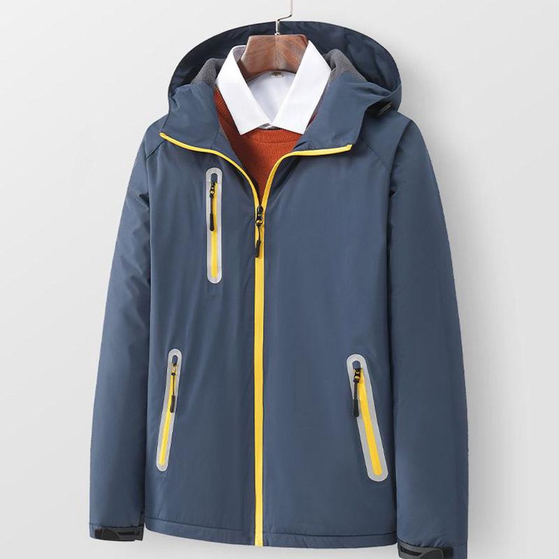 Couple Style Outdoor Jacket Windproof and Waterproof Winter Mountaineering Outdoor Clothing Plus Velvet Thickening Couple Style Jacket