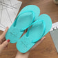 Slippers Women's Slippers Flip Flops Sandals Shoes Beach Casual Slipper Open Toe Flat Shoes Outside