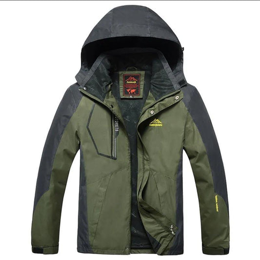 Oversized Thin Autumn and Winter Jacket Men's Windproof and Waterproof Outdoor Mountaineering Suit