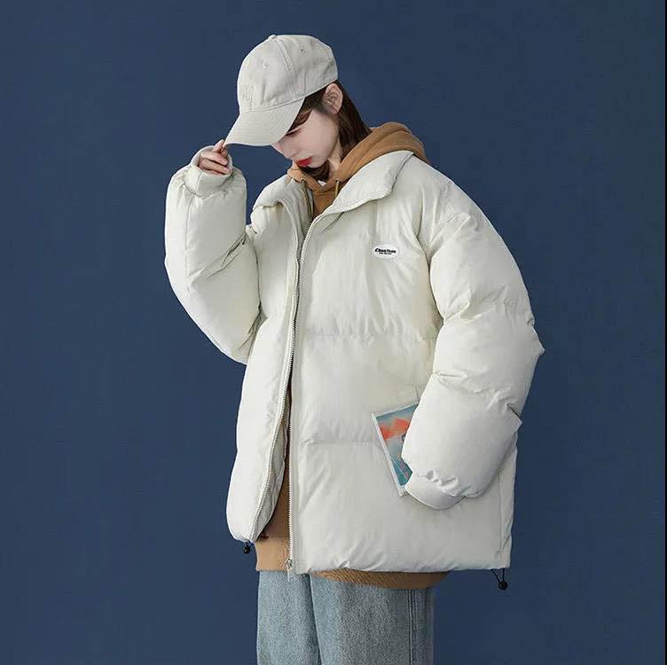 Cotton-padded Clothes Women's Trendy Winter Korean Style Loose Short Bread Jacket